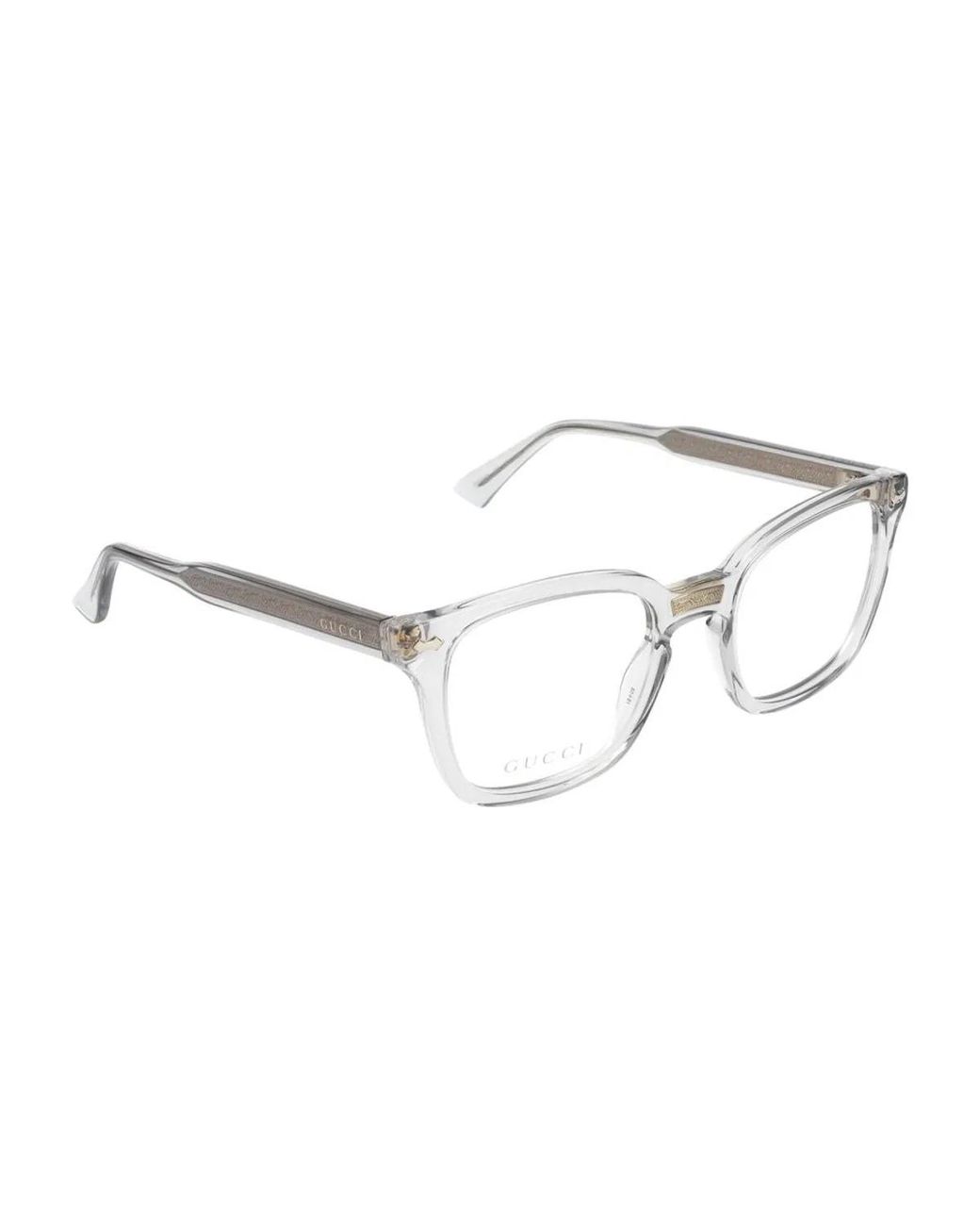Gucci Black Eyeglasses Gg0184O 005 Transparent/21/145