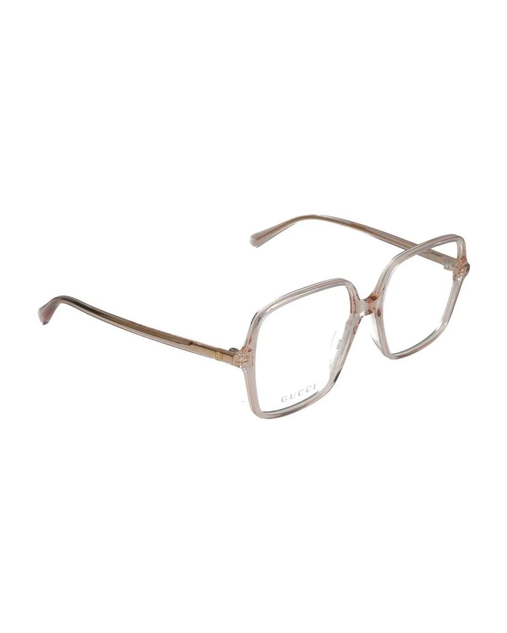 Gucci Black Eyeglasses Gg1003O 006 Nude Nude Transparent/16/140