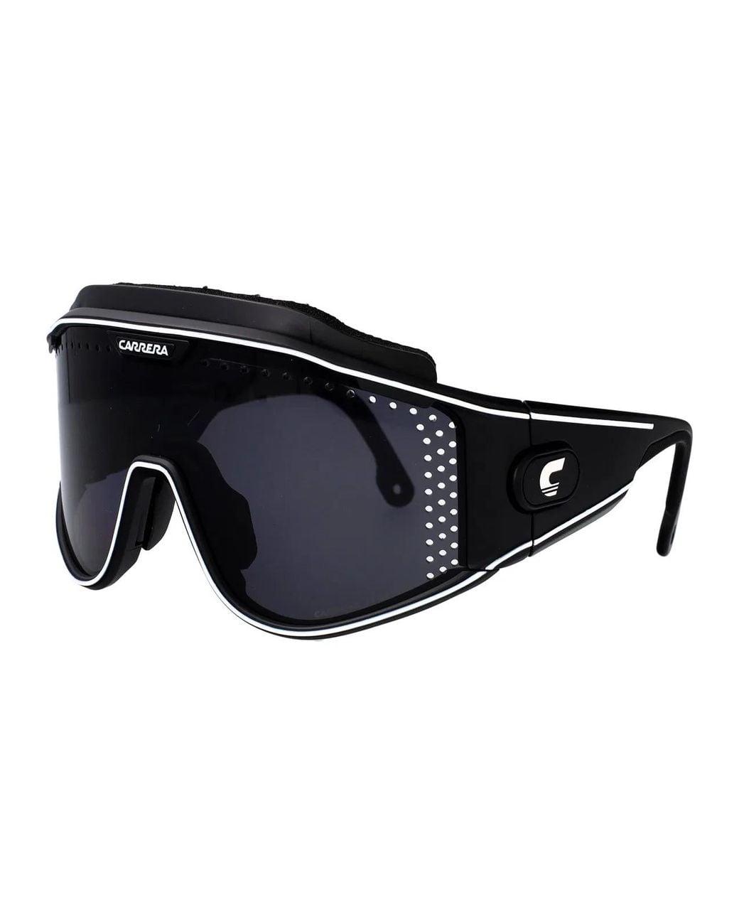 Carrera Blue Matte Acetate Sunglasses for men