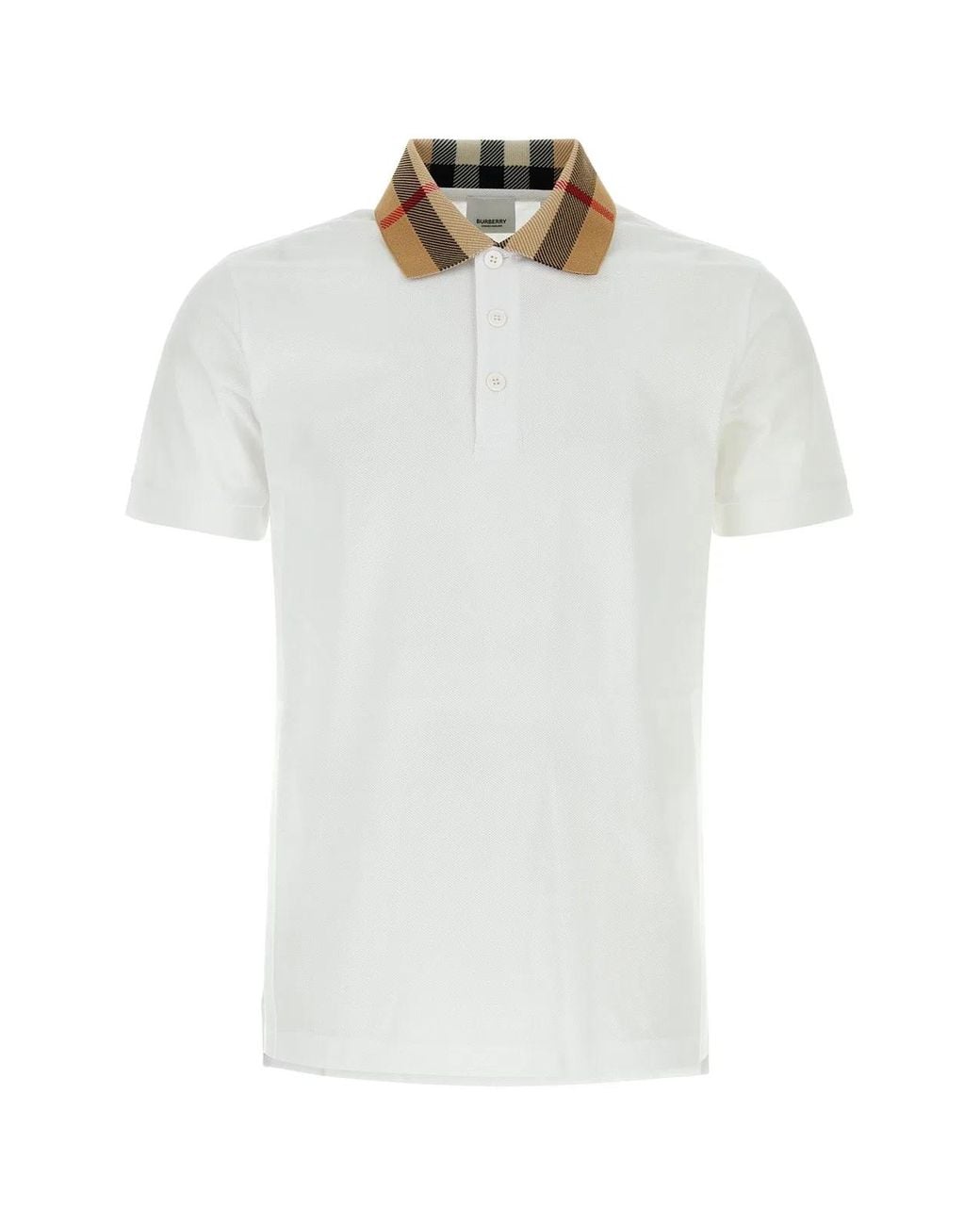 Burberry White Polo for men