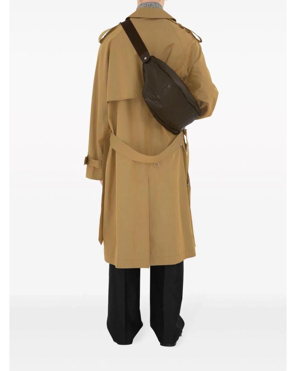 Burberry Natural Long Trench Coat for men