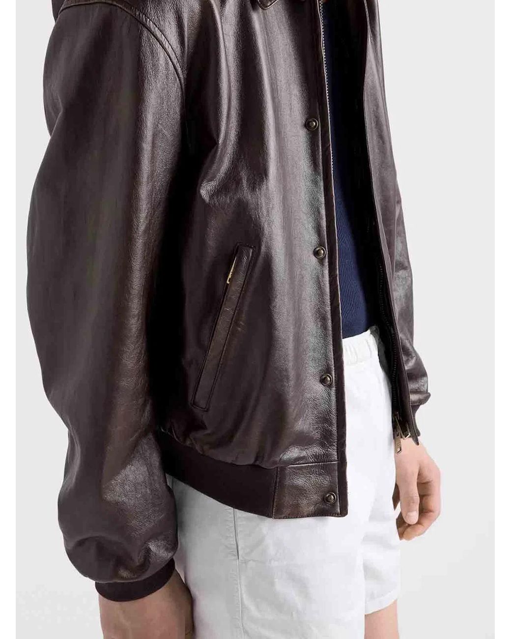 Prada Black Leather Jacket for men
