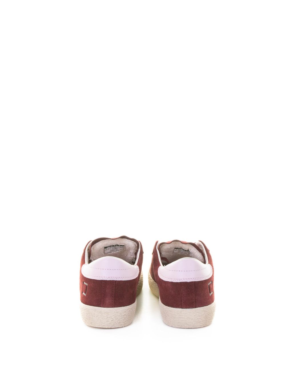 Date Purple Sneakers Suede Leather