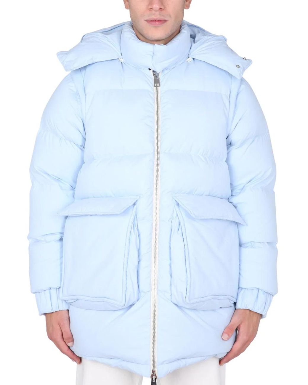 SUNNEI X ELEONORA BONUCCI Blue "Puffy" Down Jacket
