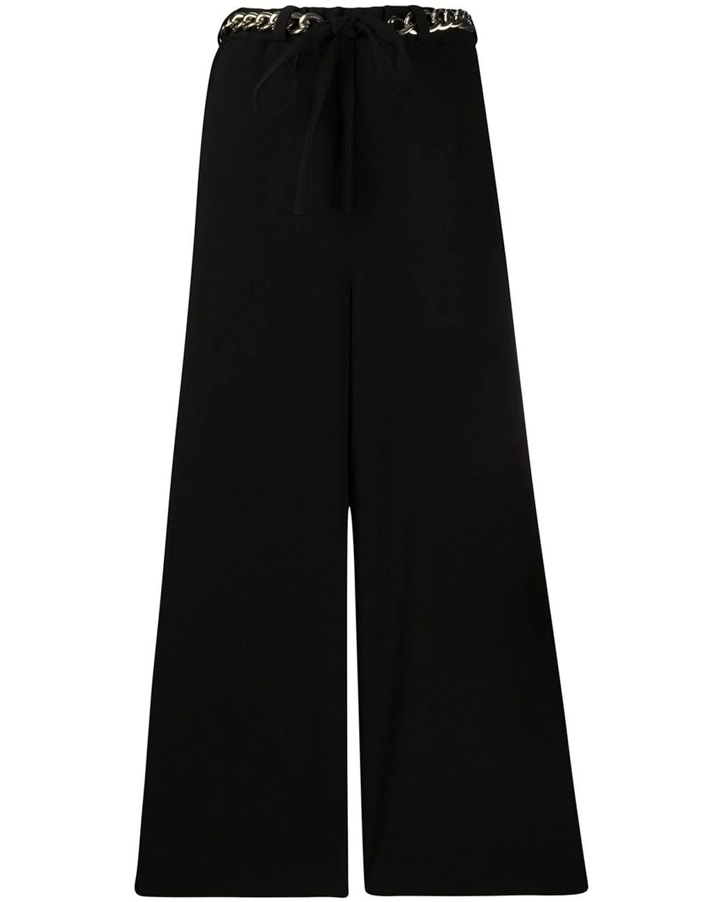 Y's Yohji Yamamoto Black A Chain String Pants