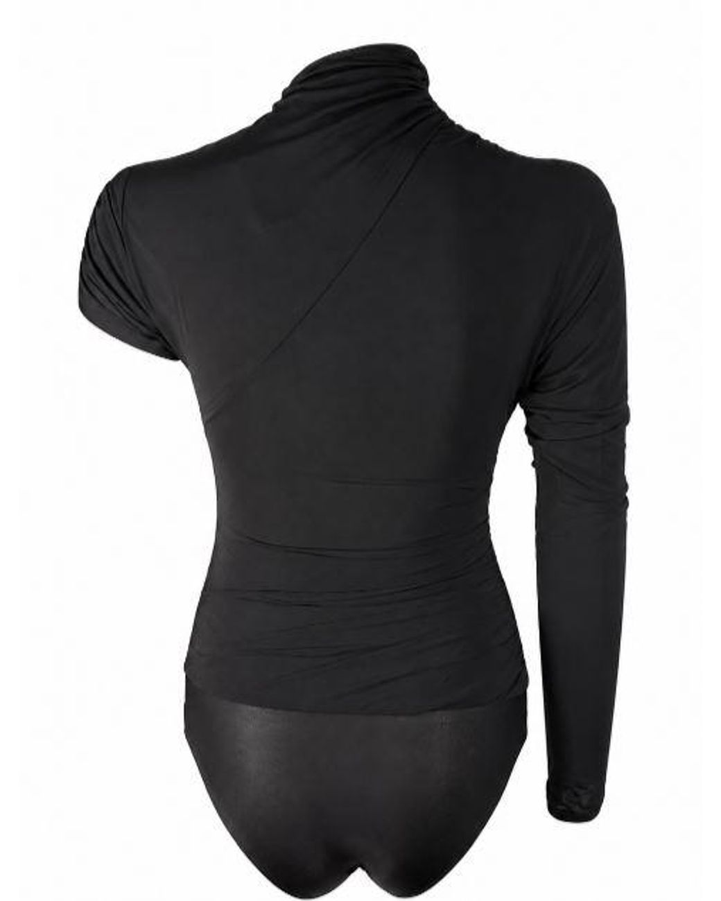 Pinko Black Viscose Elastane Top