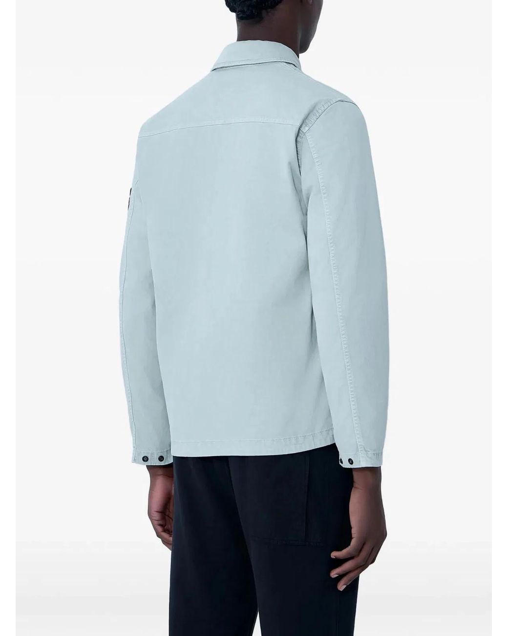 Stone Island Blue Shirts for men