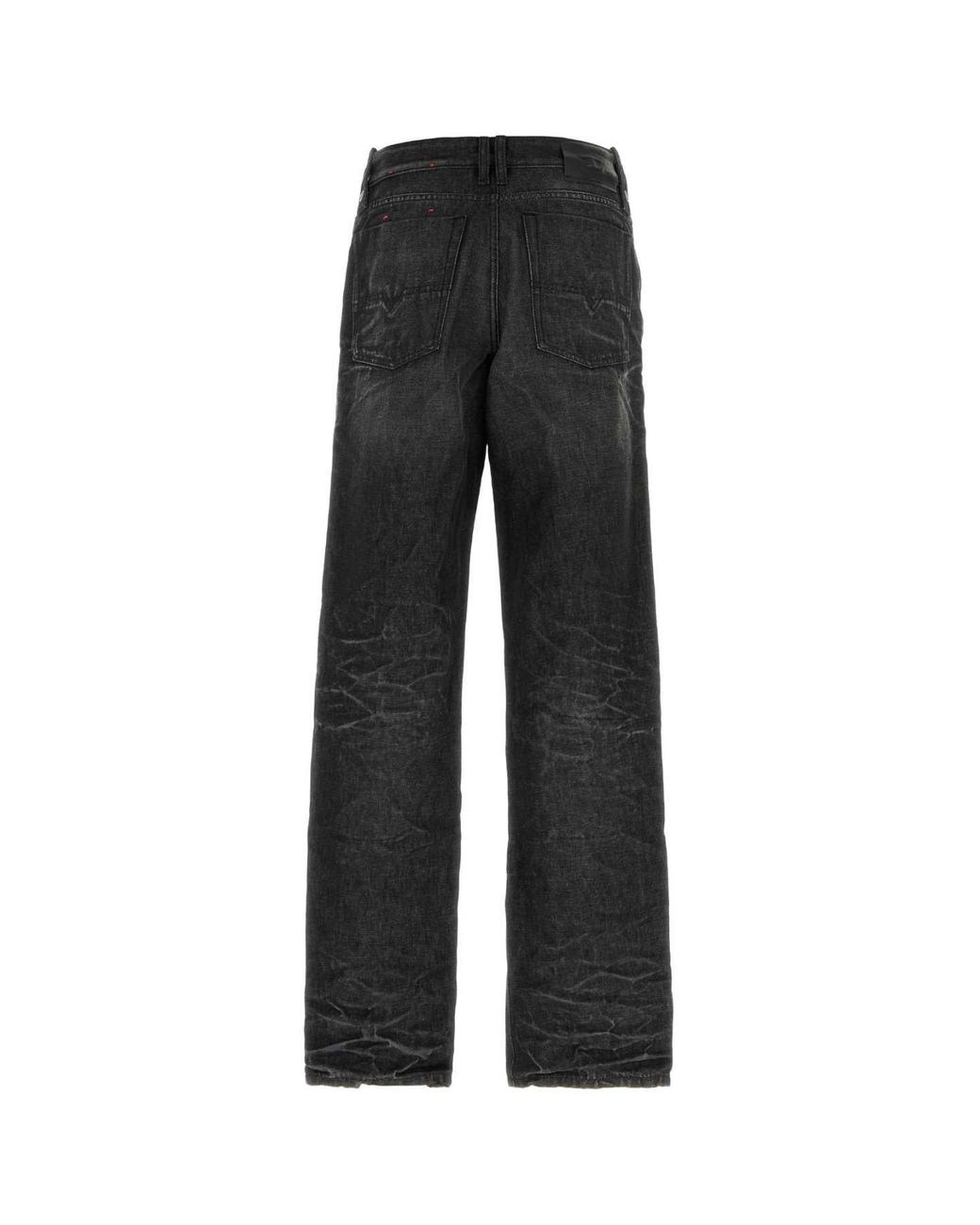 DIESEL Black Utility Pants for men