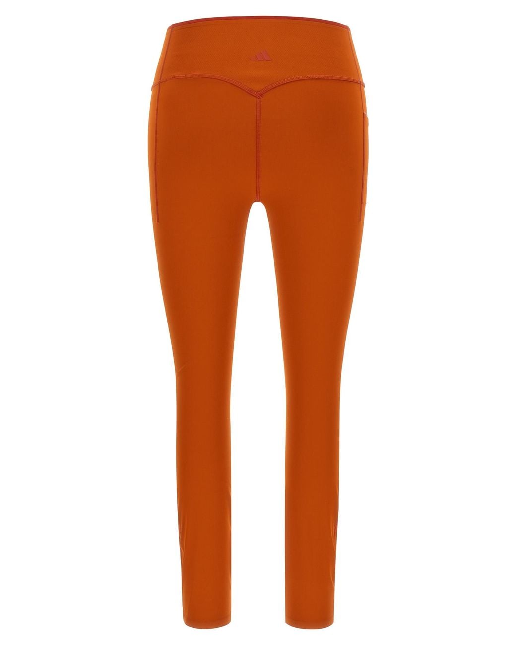 Adidas Originals Orange 'Optime' Leggings Adidas X Entire Studios