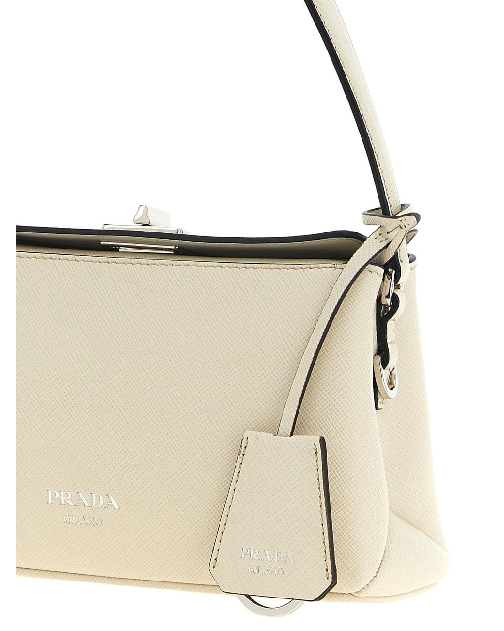 Prada Metallic Midi' Handbag