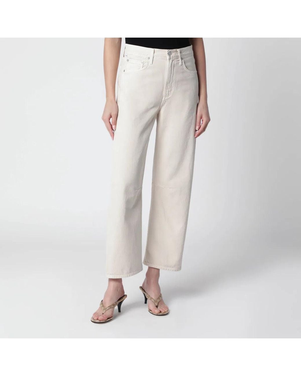 Citizens of Humanity Natural Almondcoloured Miro Jeans