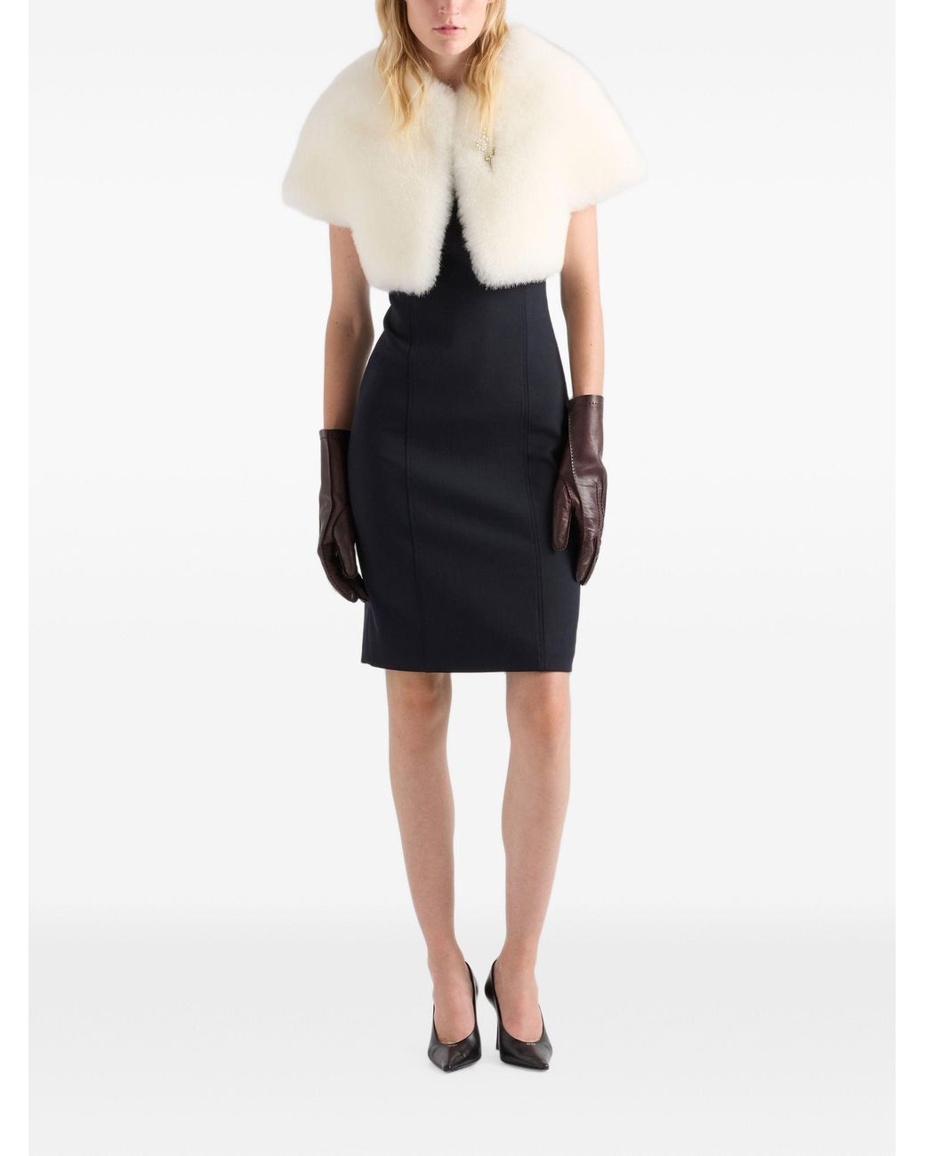 Prada Black Stretch Fabric Dress