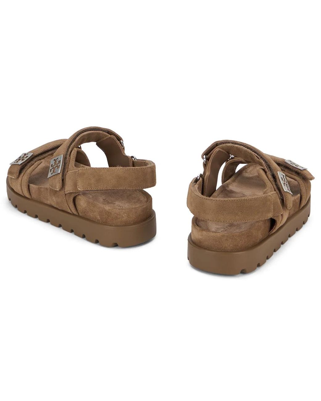 Tory Burch Brown Mellow Sports Sandals