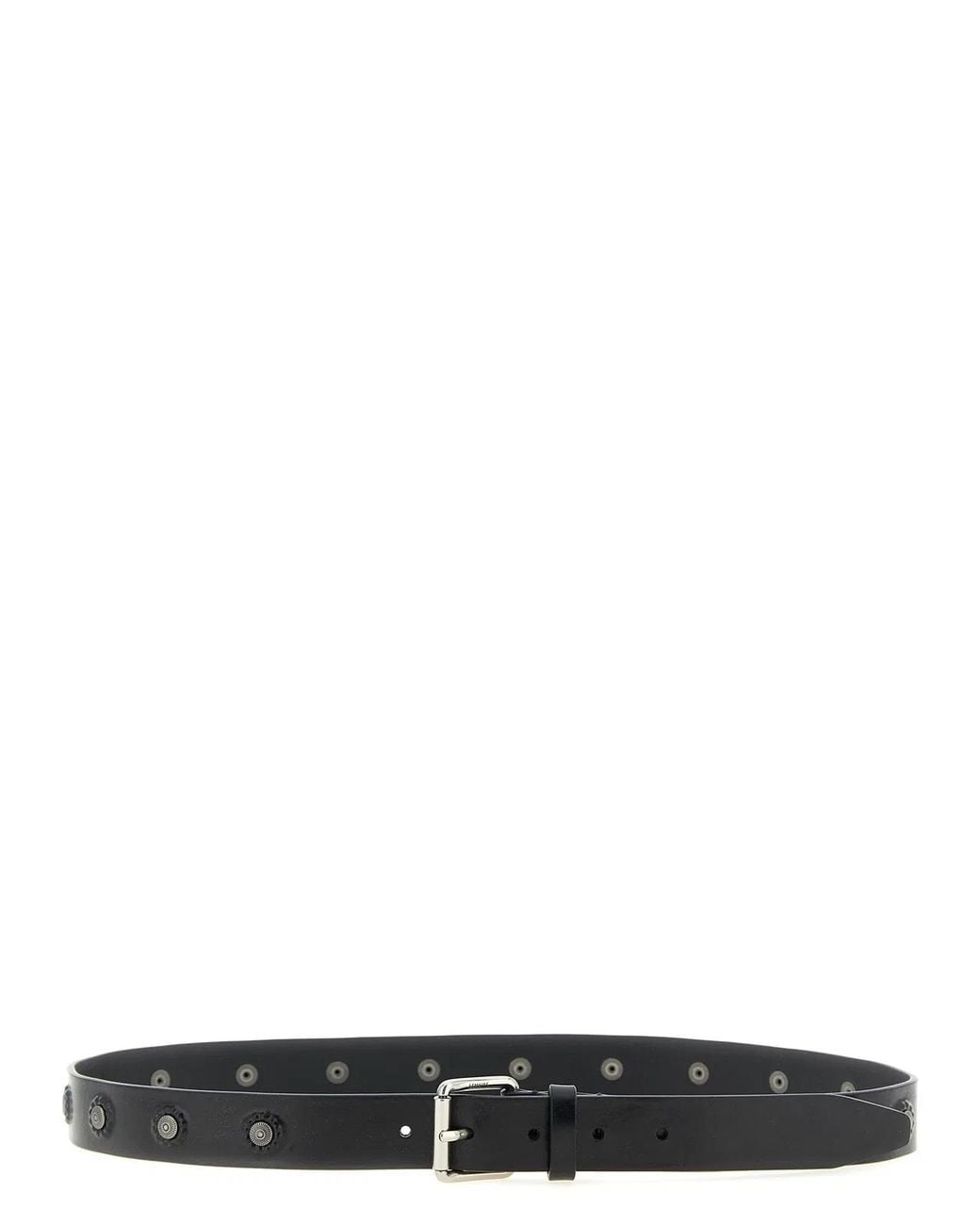 Lemaire Black 'Marguerite' Belt for men