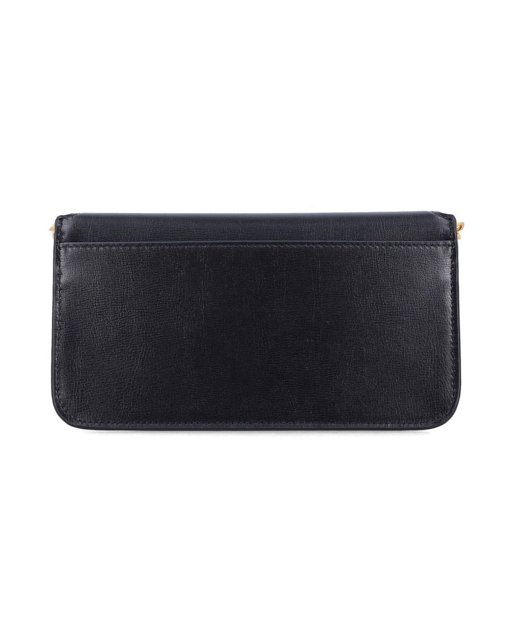 Saint Laurent Black Custodia Per Smartphone Cassandre
