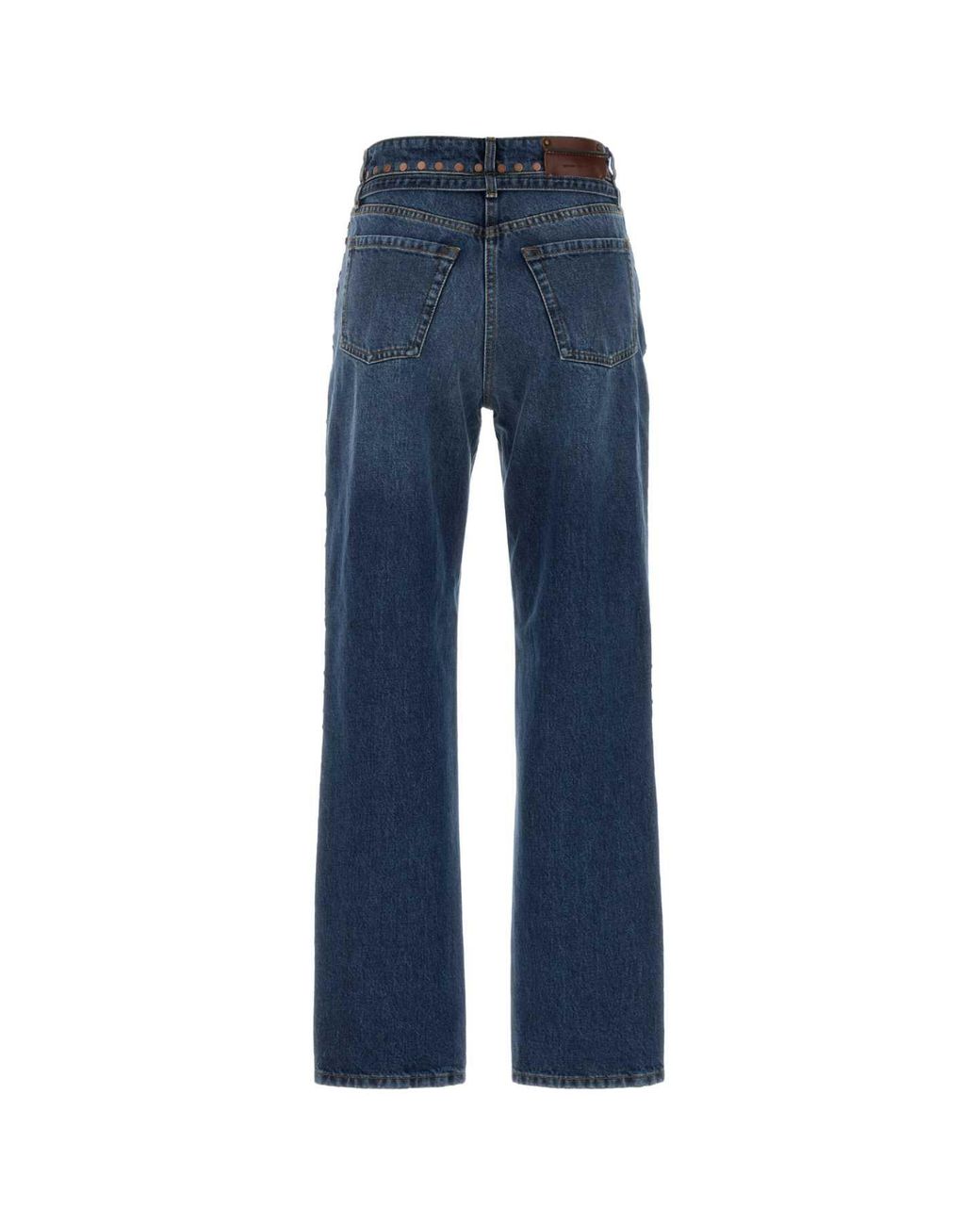 Dries Van Noten Blue Pantalone