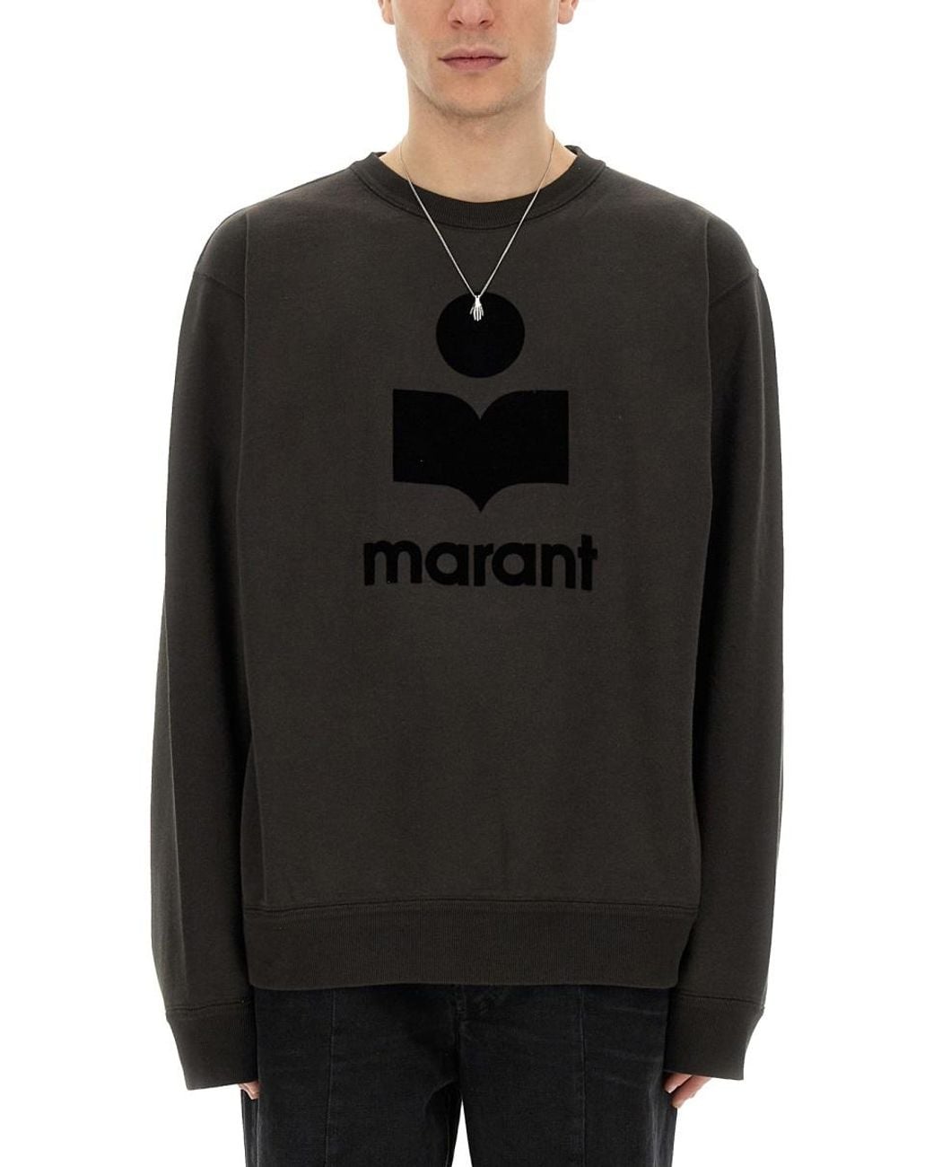 Isabel Marant Black Felpa "Mikoy" for men