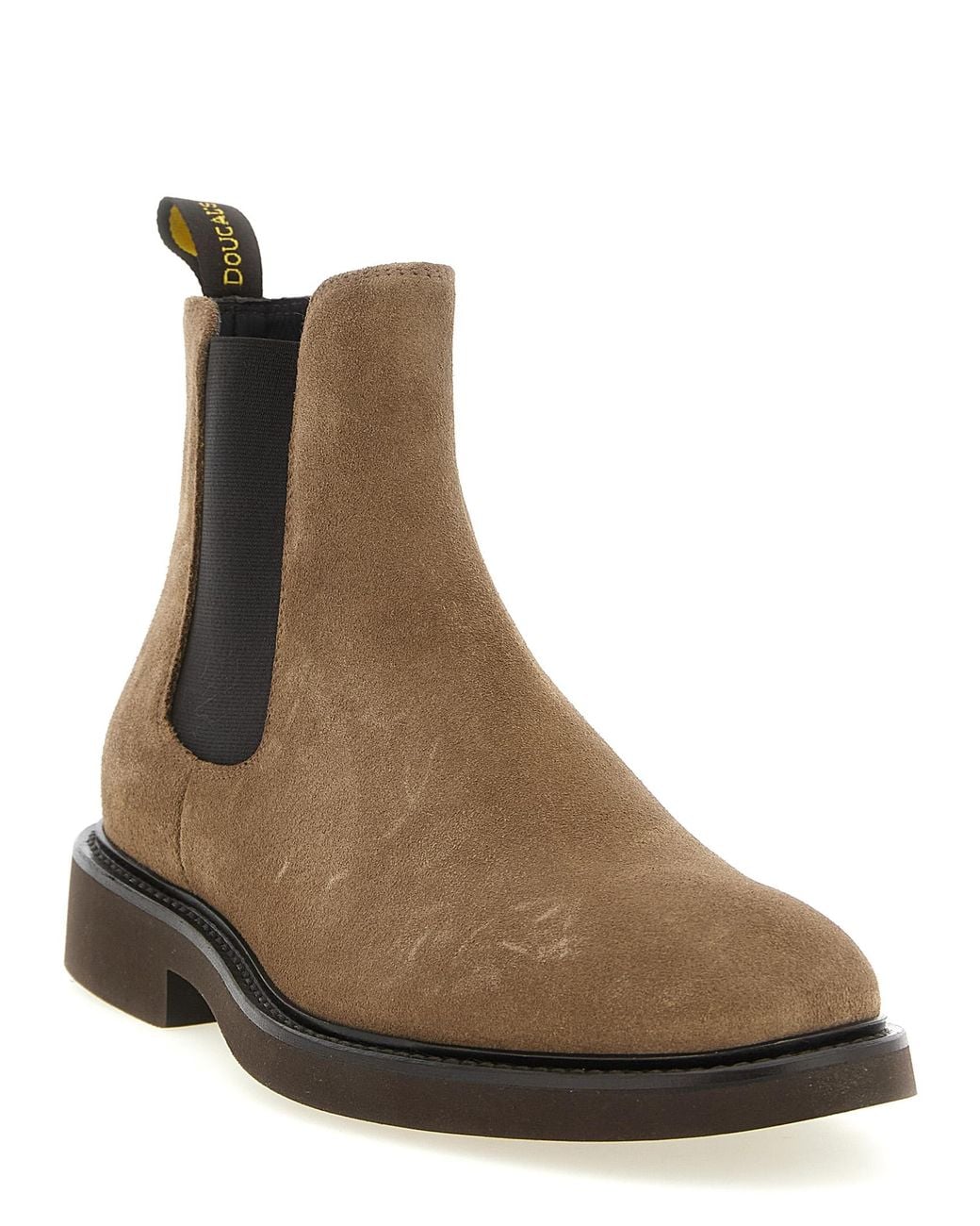 Doucal's Brown Beatles Ankle Boots for men