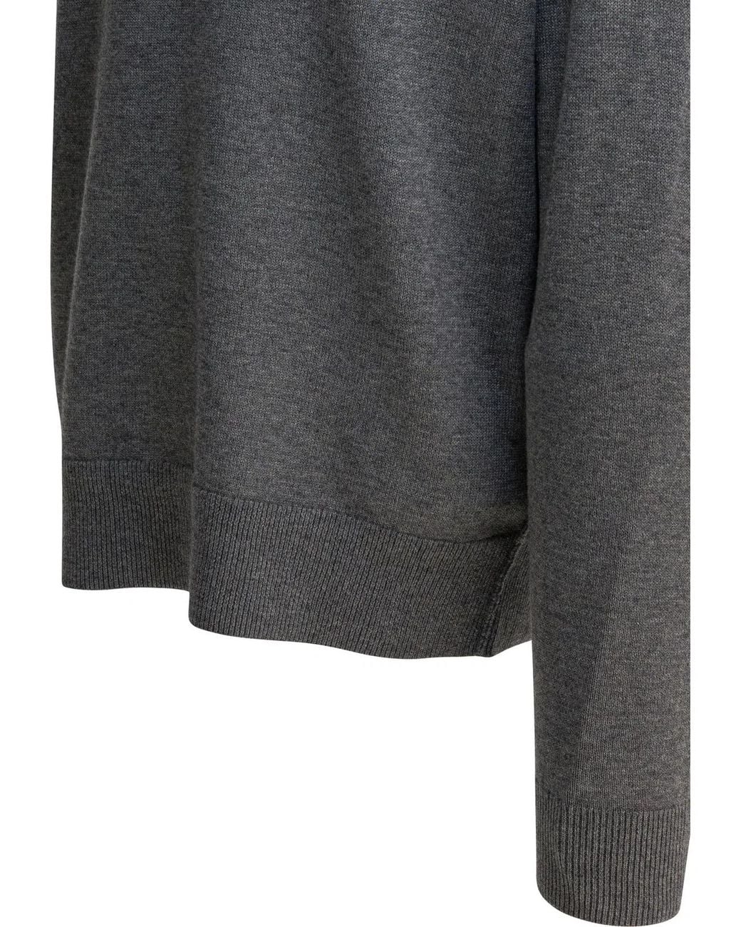 Alex Mill Gray "Reverse Seam" Sweater for men