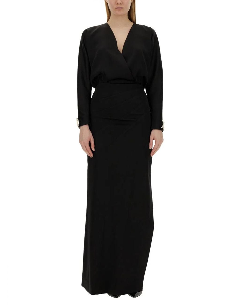 Genny Black Long Dress
