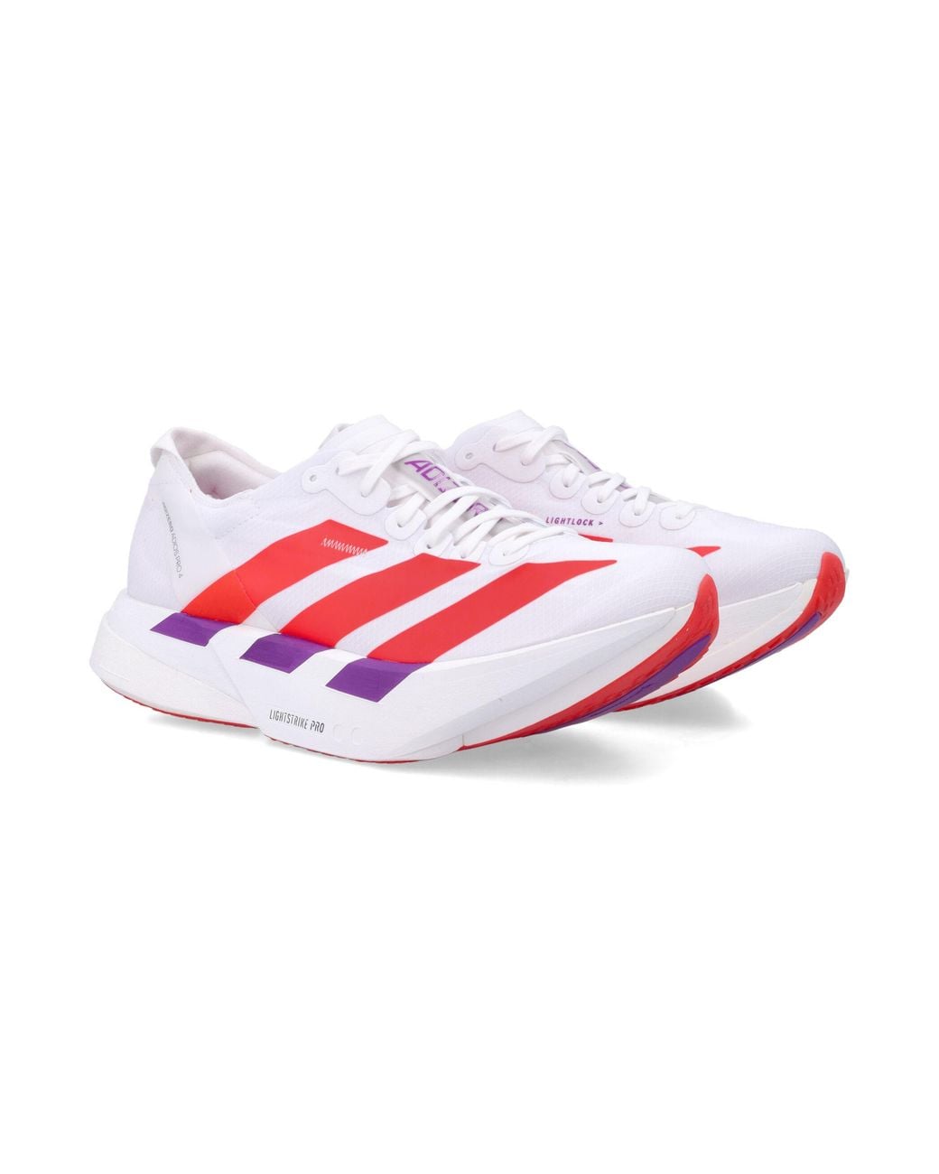 Adidas Originals Pink Adizero Adios Pro 4 Shoes