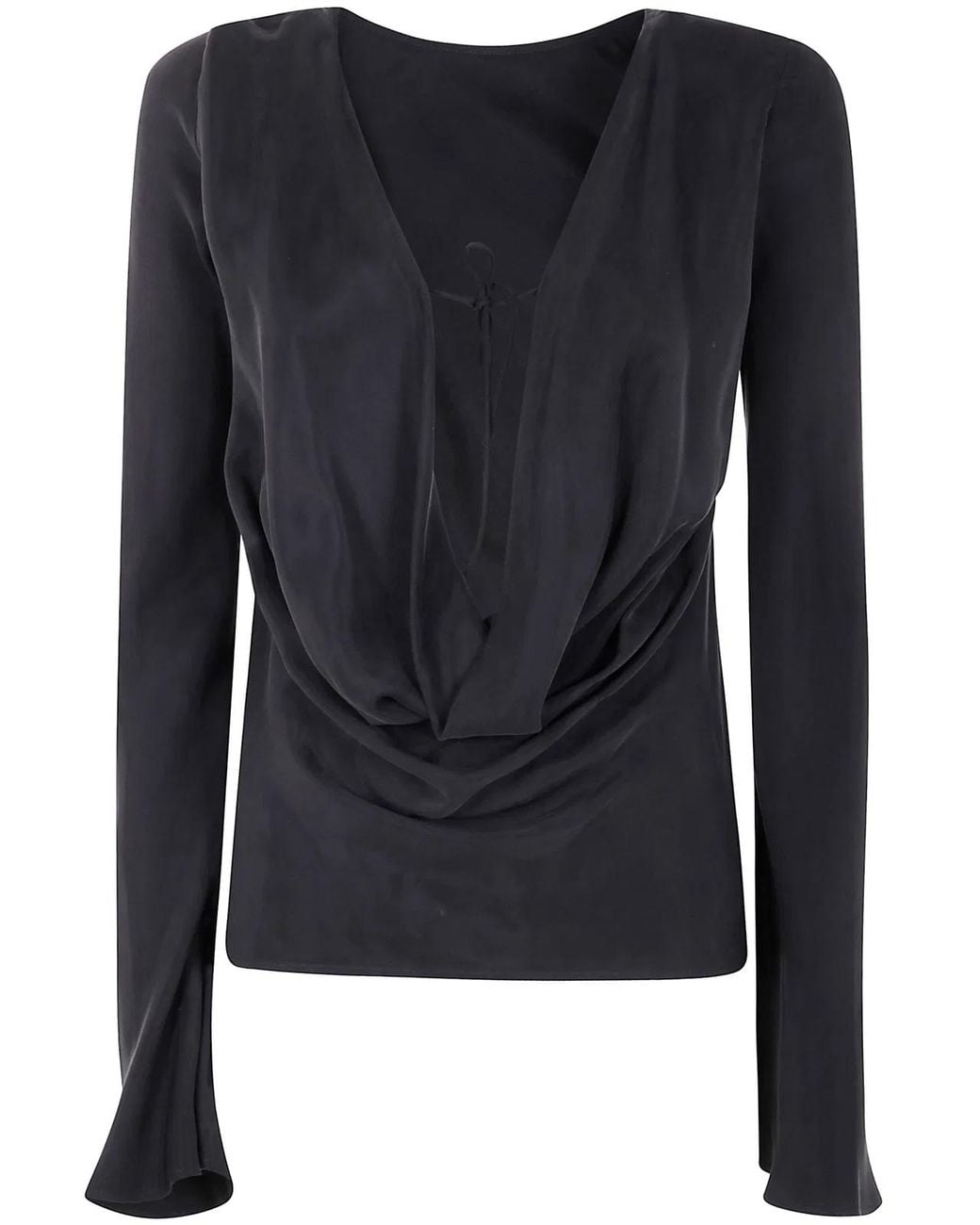 By Malene Birger Blue "Laura" Top