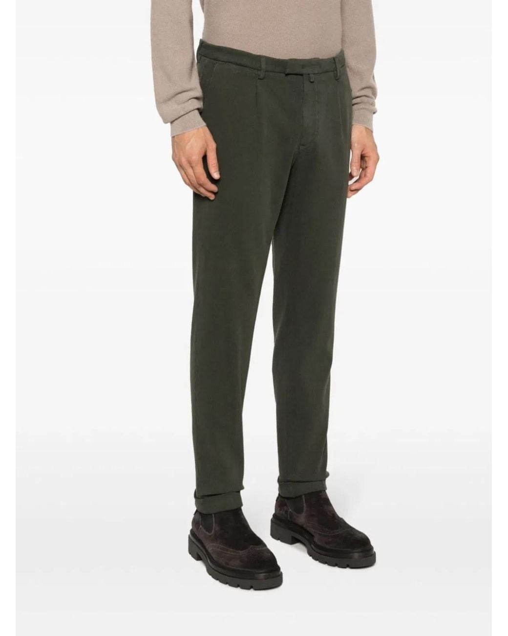 Briglia 1949 Gray Cotton Trousers for men