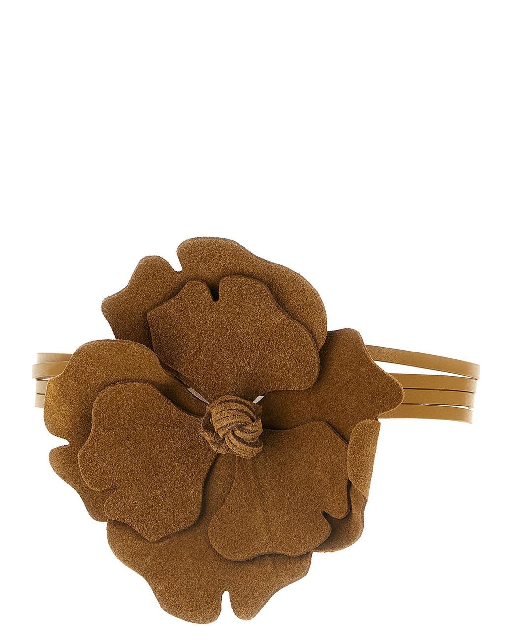 Pinko Brown 'Flower' Belt