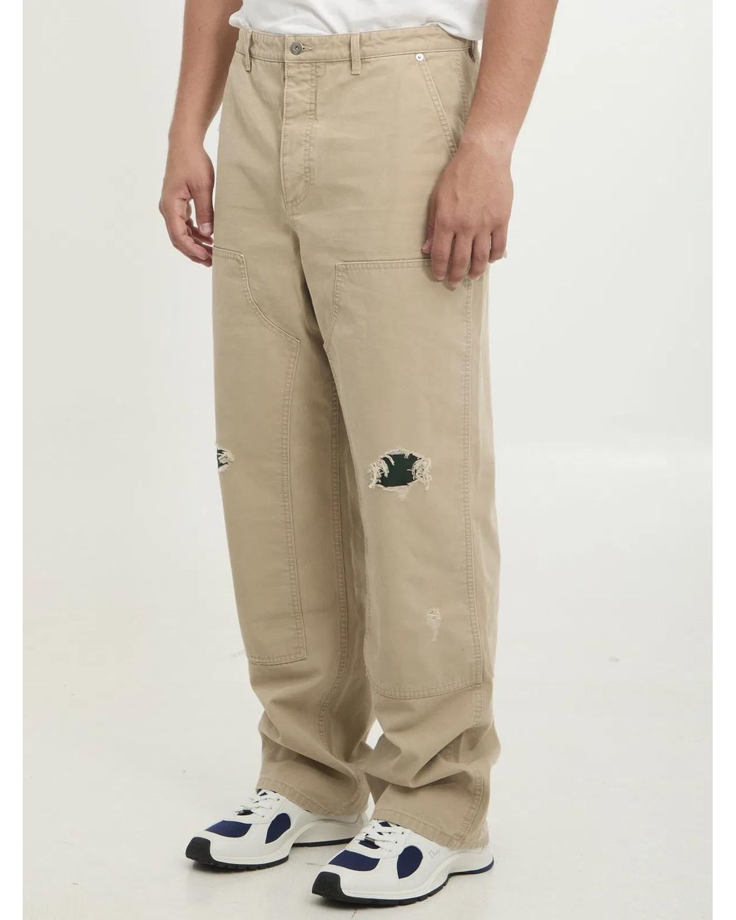 Dior Natural Carpenter Style Jeans for men