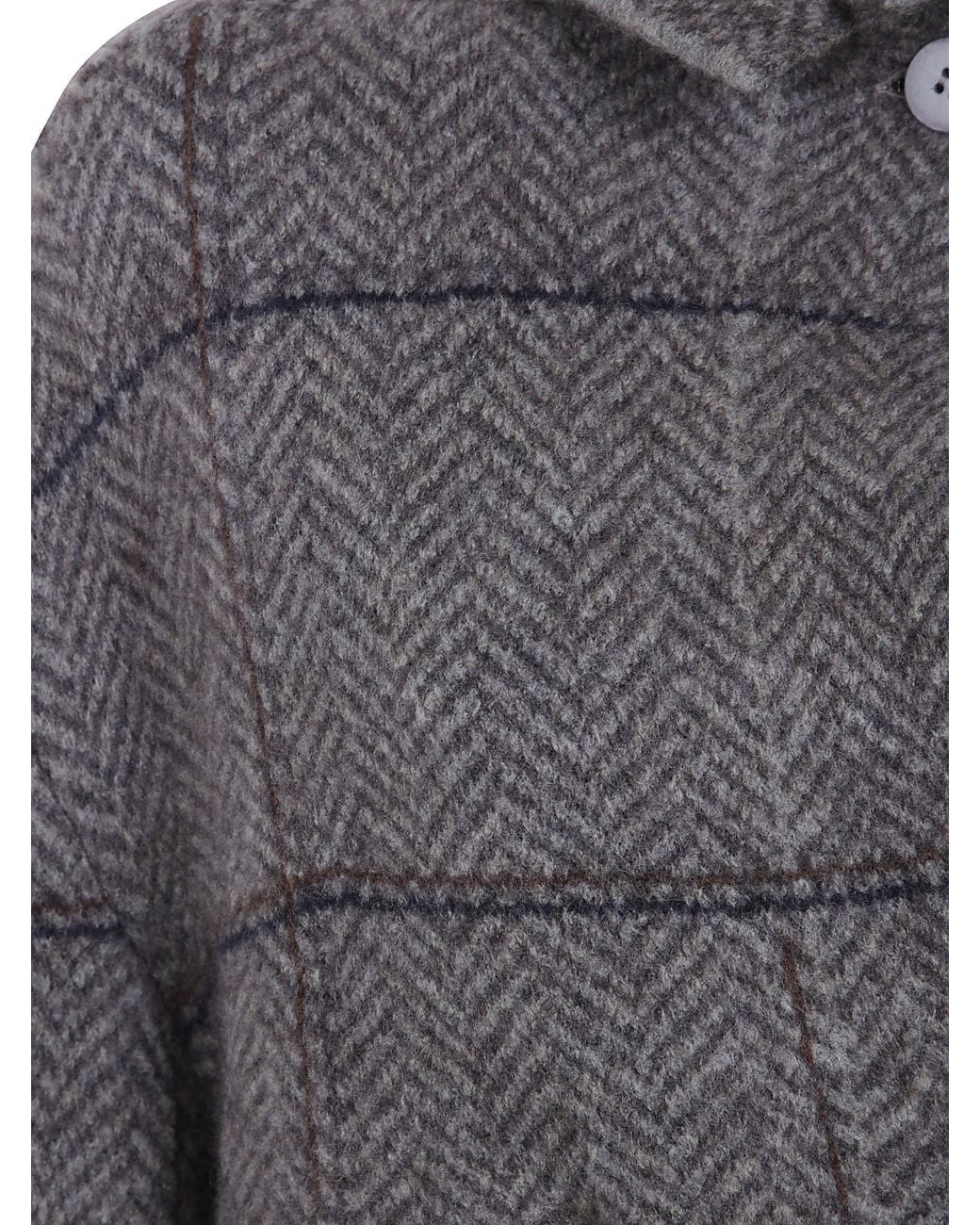 Boboutic Gray "Spina" Double Breasted Jacket
