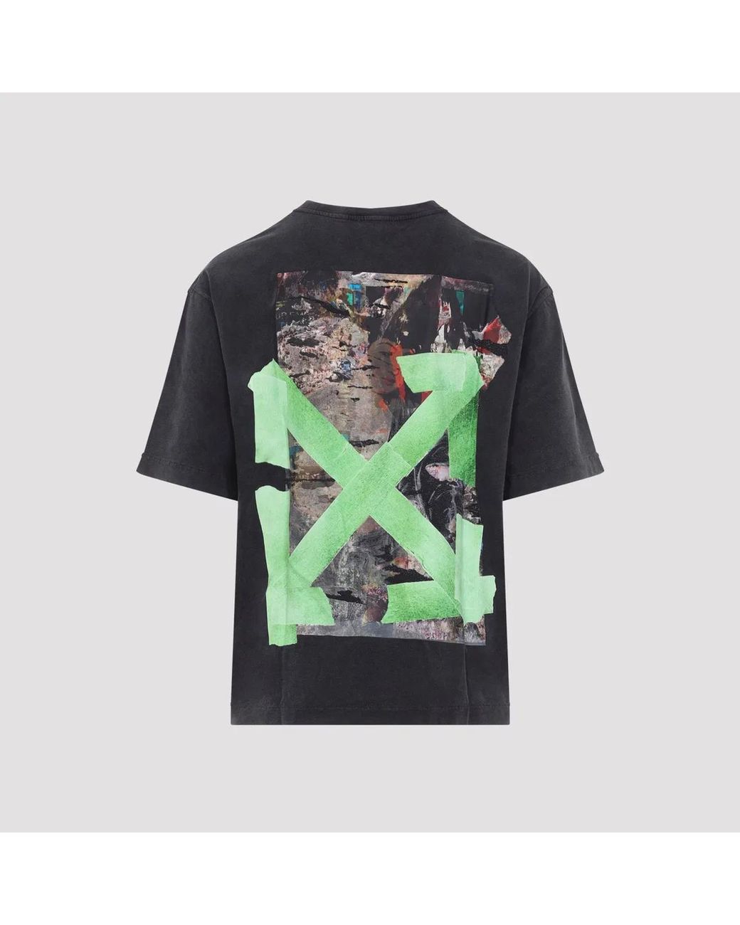 Off-White c/o Virgil Abloh Black Vintage Bacco Arrow Skate T-Shit for men