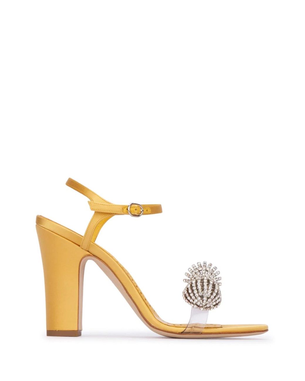 Manolo Blahnik White Heel Shoes