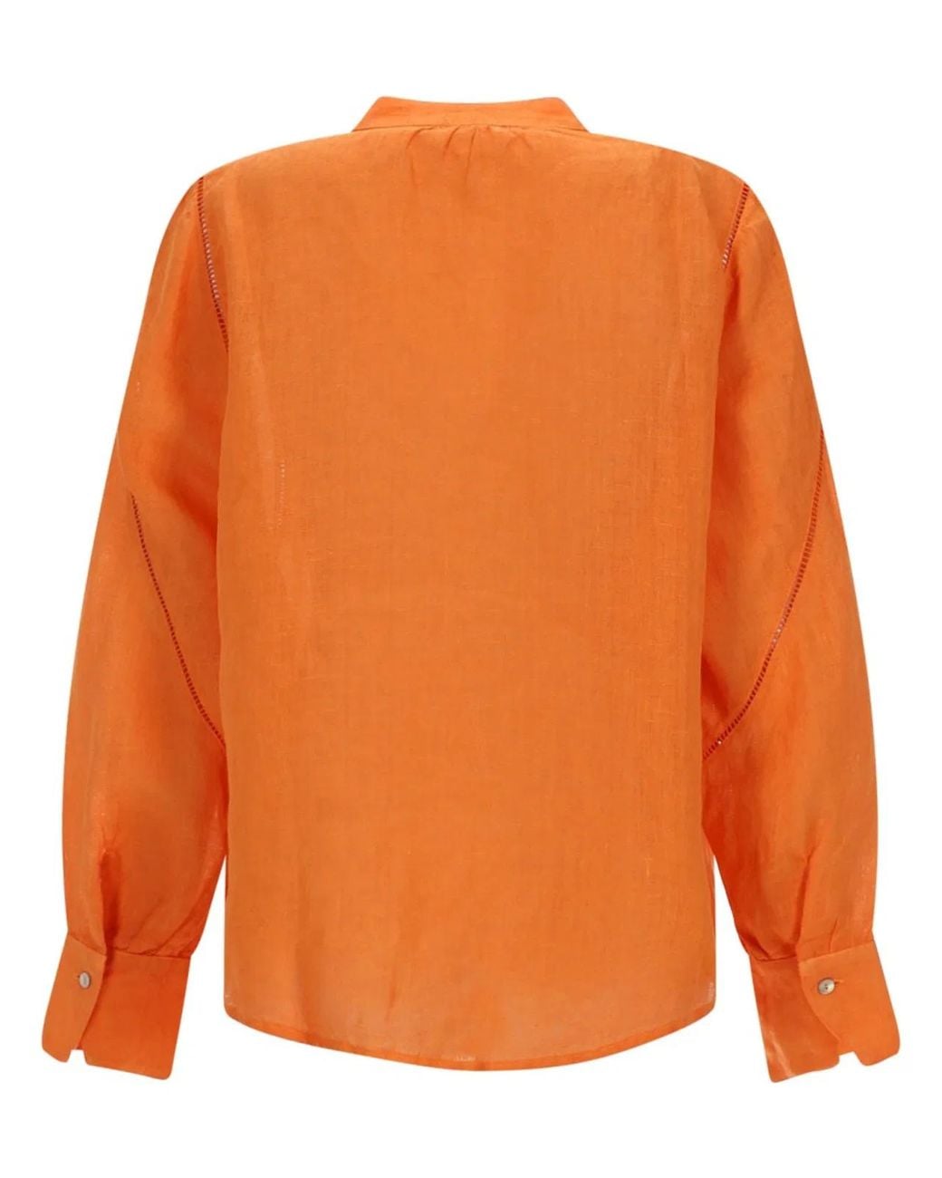 120% Lino Orange Camicia