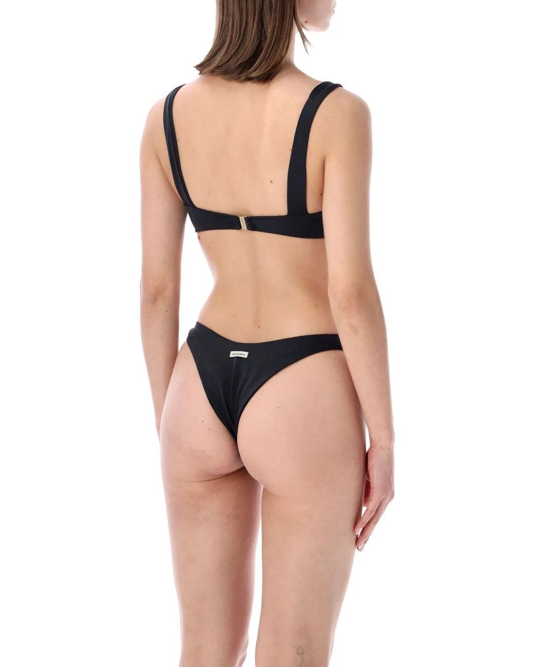 MATINEÉ Black Jane Glossy Lycra Bikini