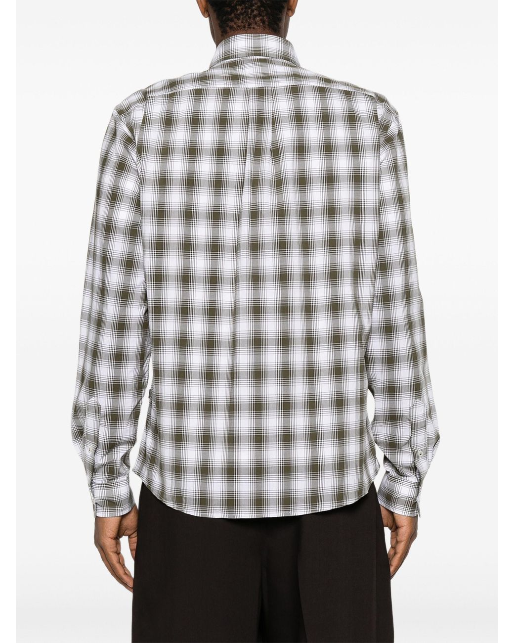 Boss Gray Cotton Shirt for men