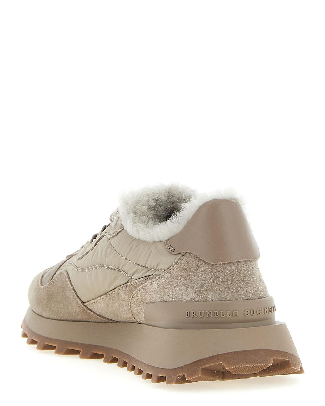 Brunello Cucinelli Natural 'Active' Sneakers