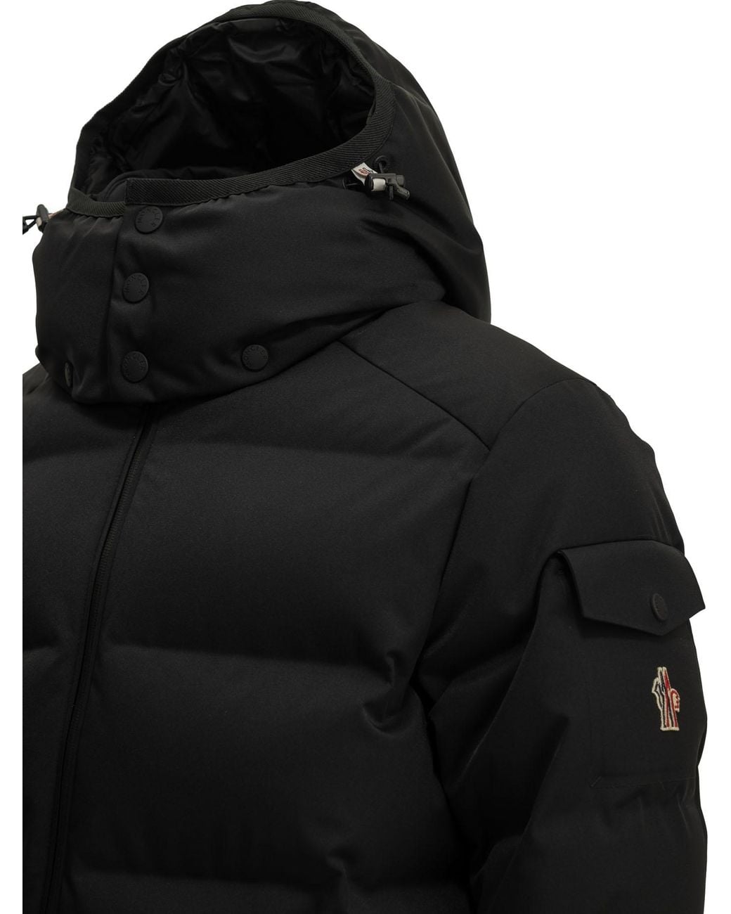 Moncler Black "Montgetech" Ski Jacket for men