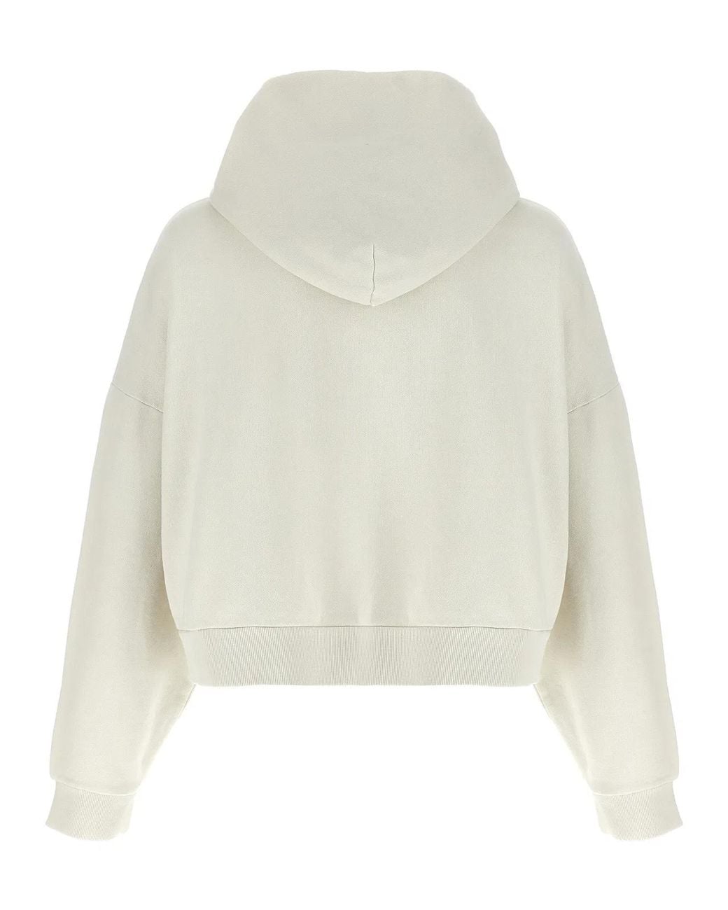 Entire studios White Cotton Hoodie for men
