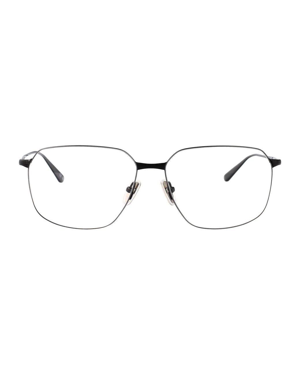 Balenciaga Black Metal Optical Glasses