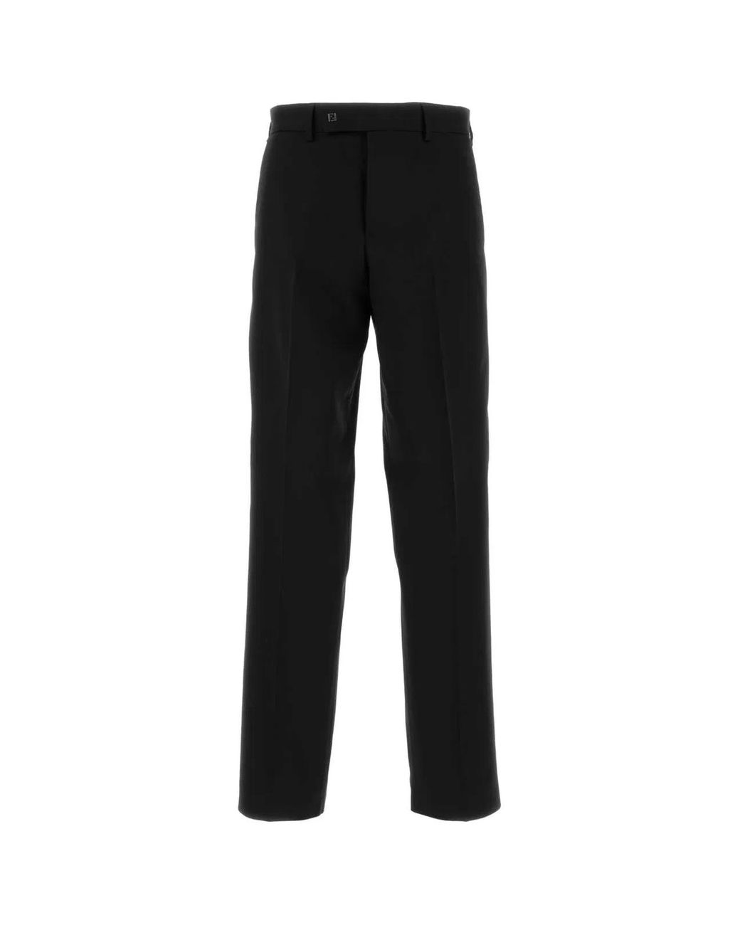 Fendi Black Wool Pant for men