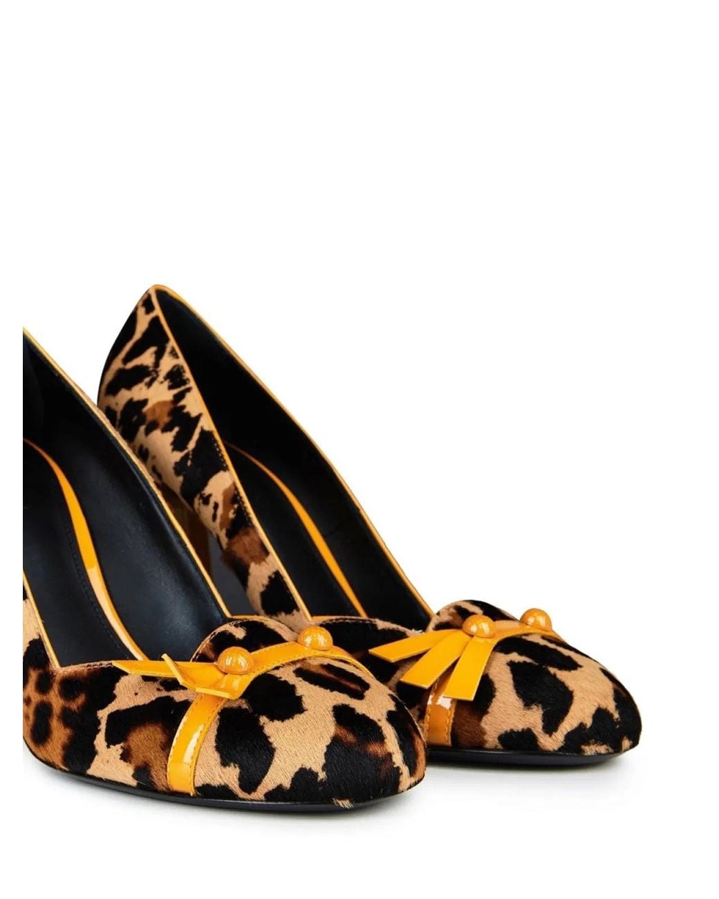 Bottega Veneta Metallic Pony Pollock Pumps