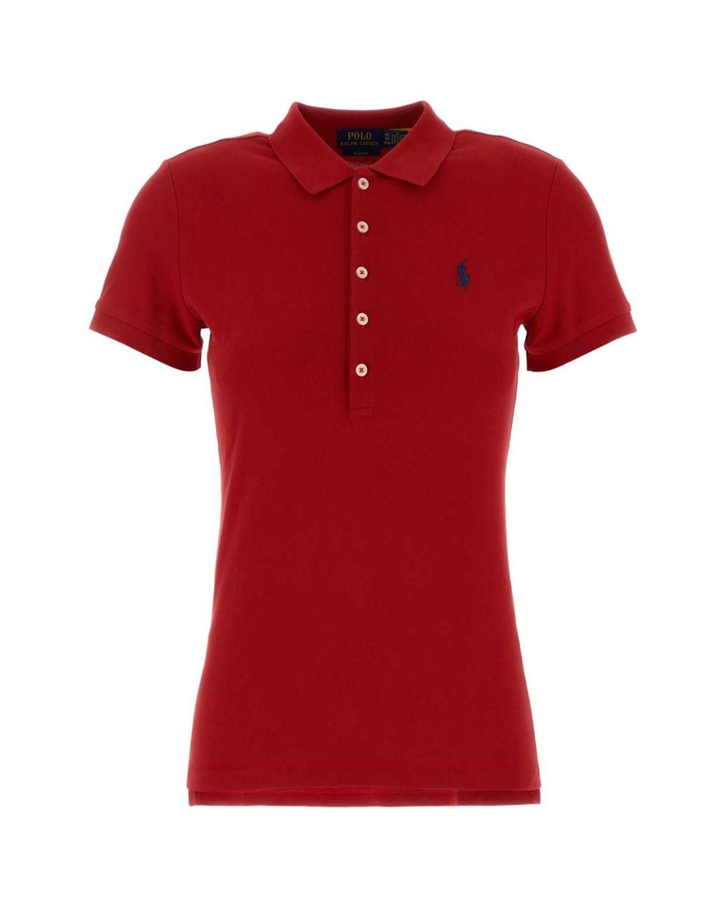 Polo Ralph Lauren Red Knit Polo Shirt