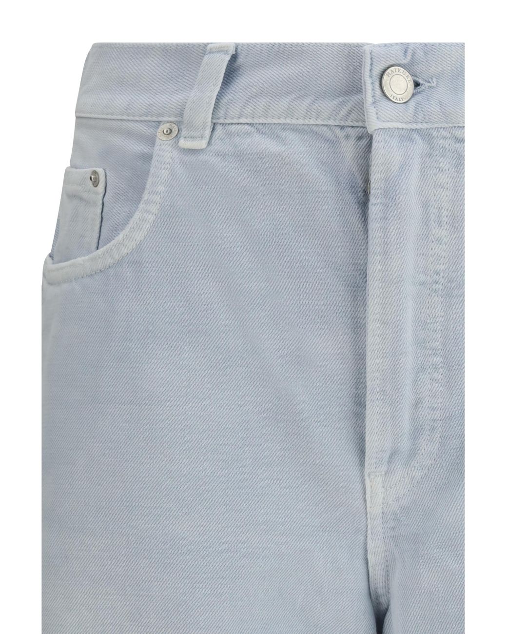 Haikure Blue New Becky Denim Shorts Cotton Bermuda