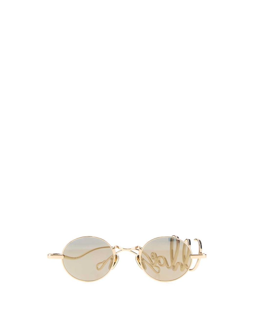 Chloé White Mini Metal Sunglasses
