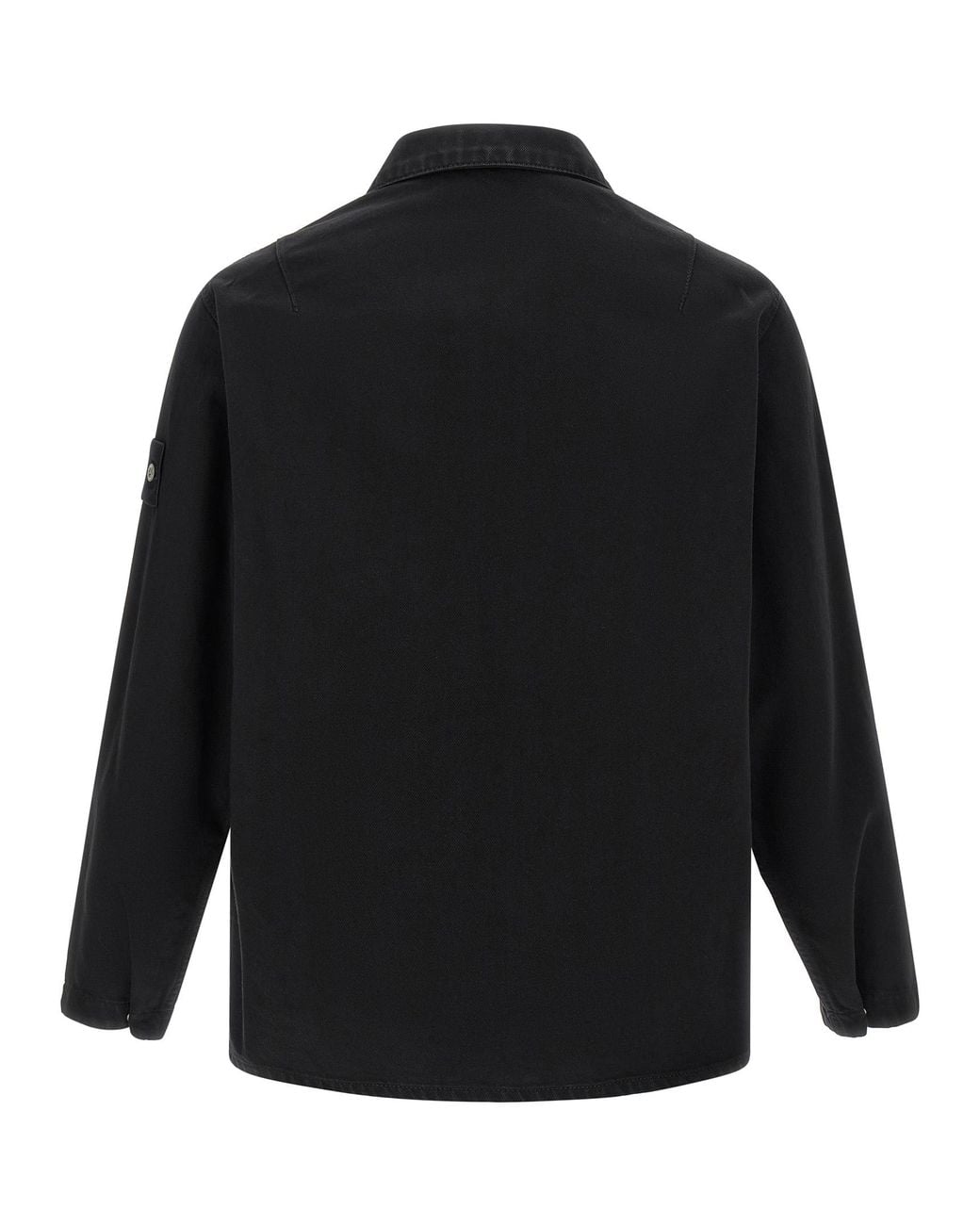 Stone Island Black Denim Research Capsule '1200002' Overshirt for men