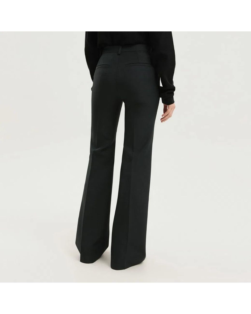 1989 STUDIO Black High-Waisted Dark Bell-Bottom Pants