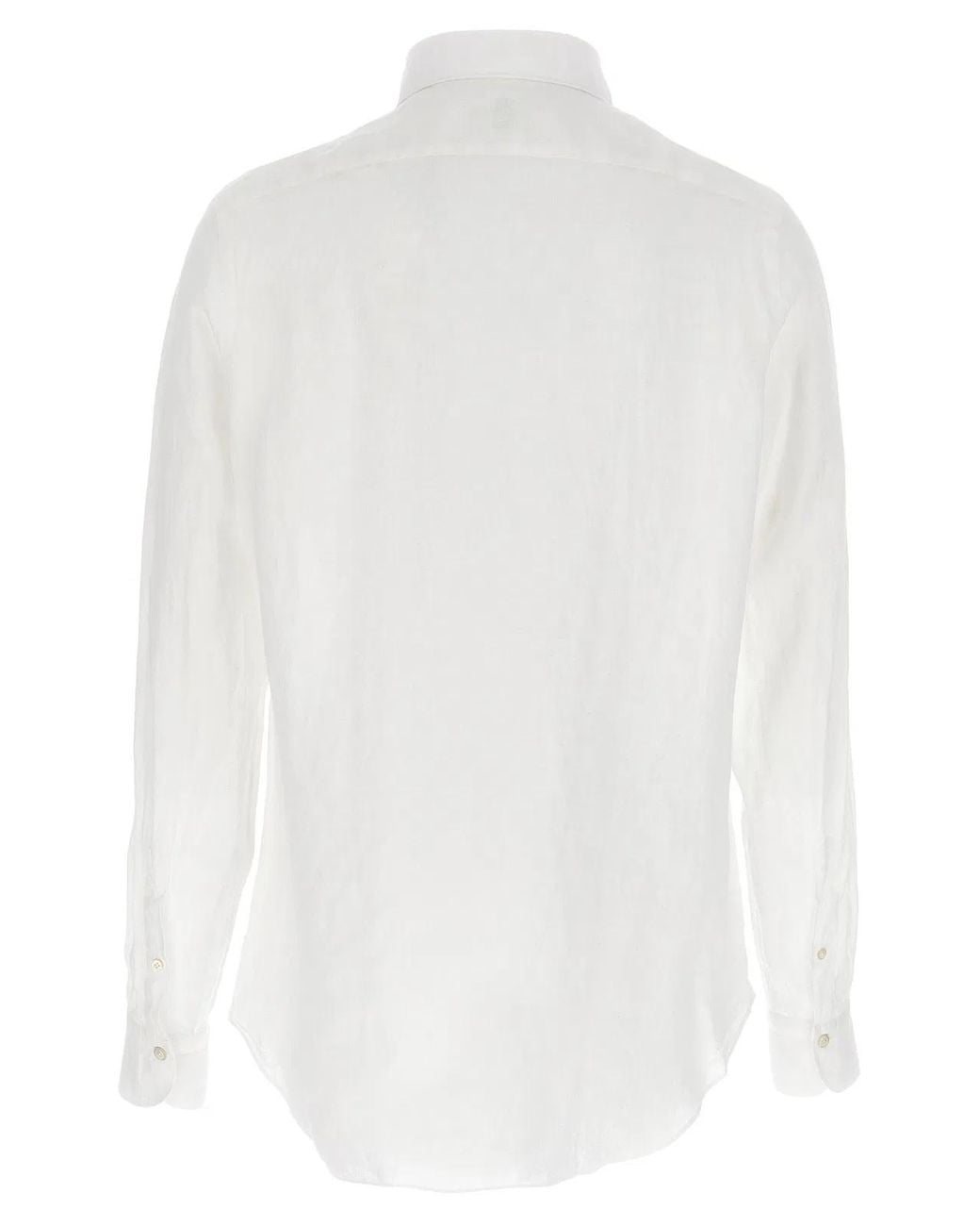 Finamore 1925 White 'Gaeta' Shirt for men