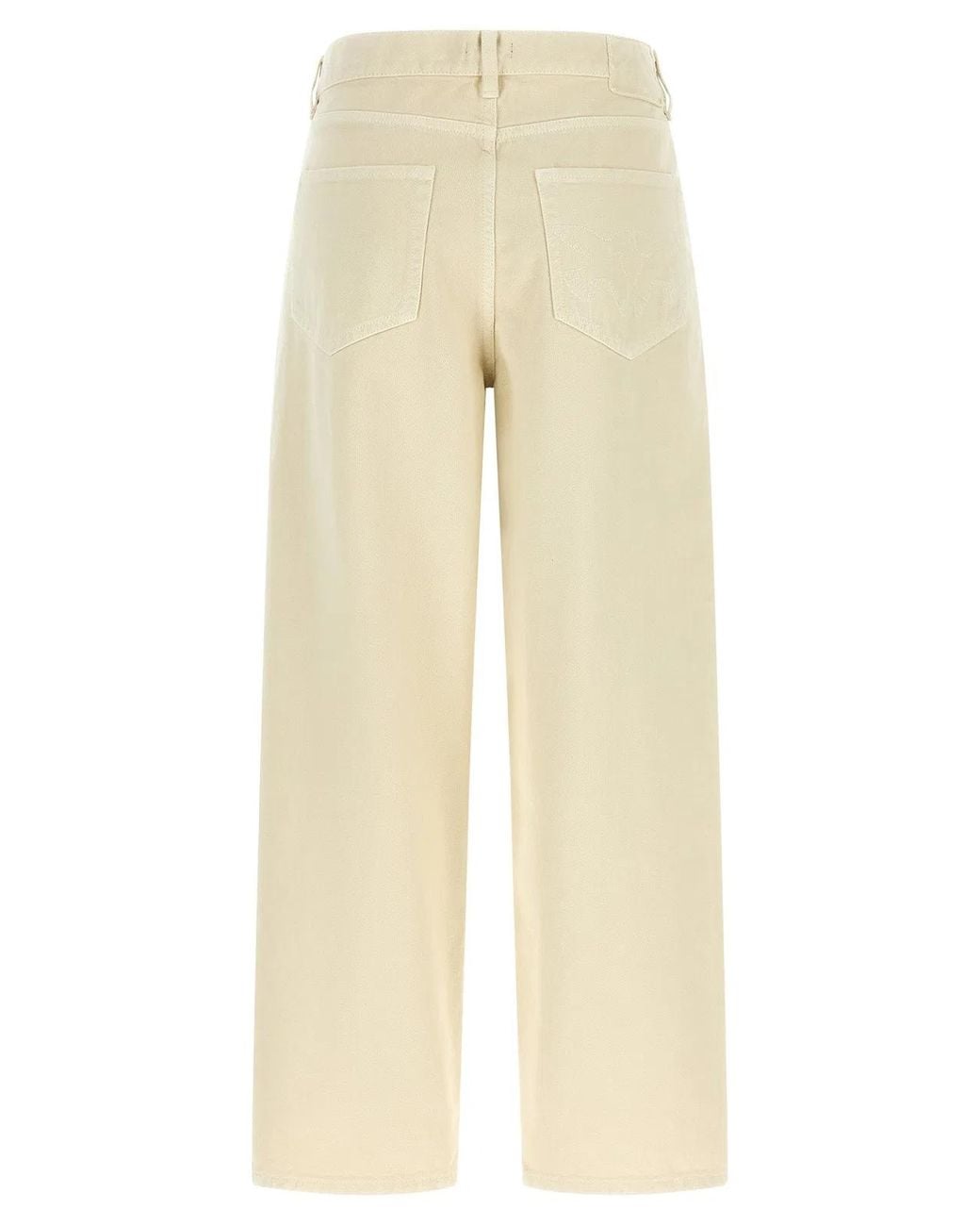 Pinko Natural 'Love Birds' Embroidery Jeans