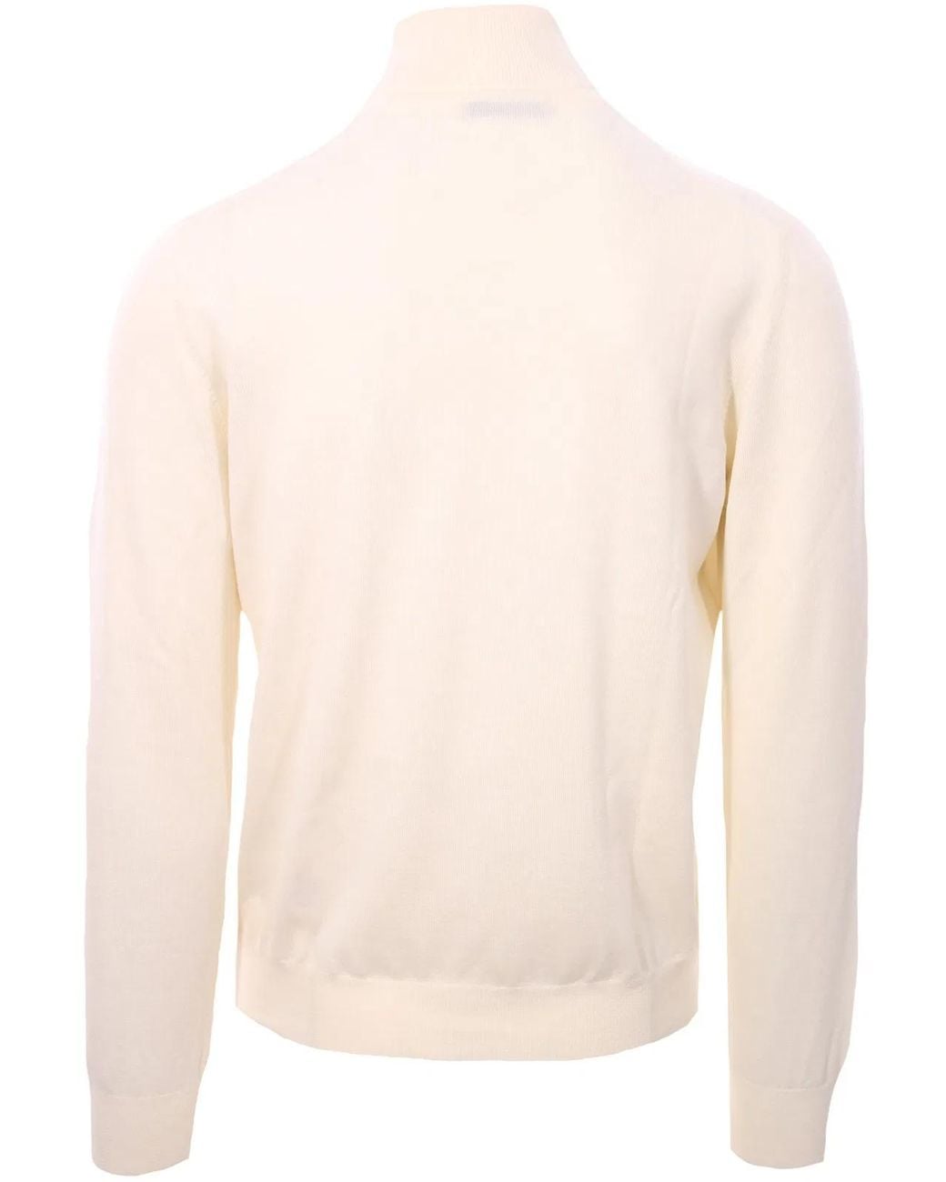 Gran Sasso Natural Wool Cyclist Sweater for men