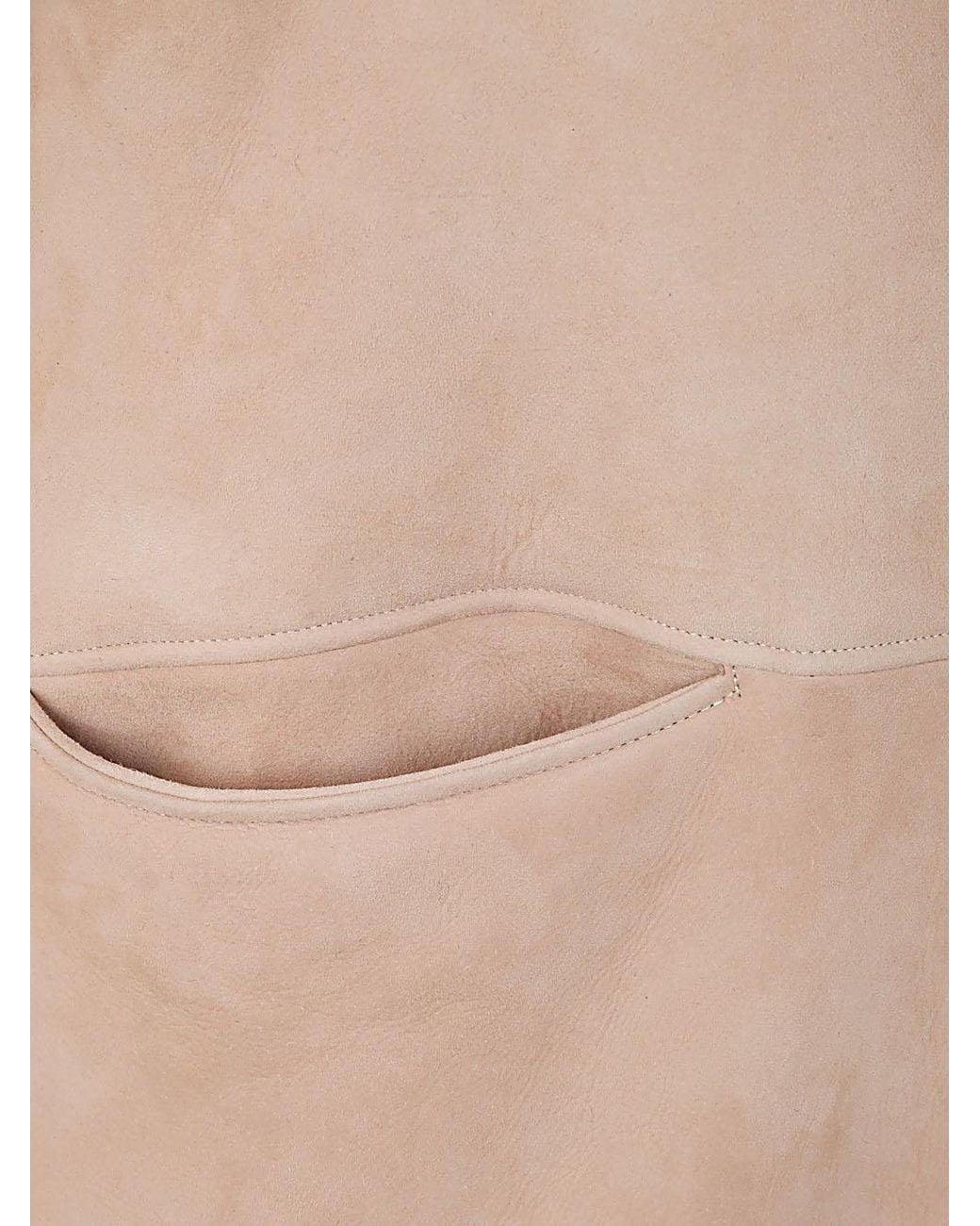 Giorgio Brato Natural Sheepskin Parka With Hood for men